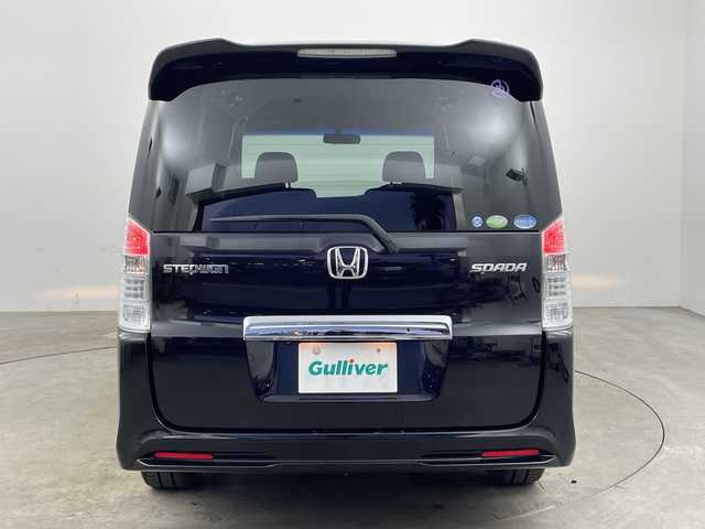 ホンダ ステップワゴン スパーダ Z HDDナビED 兵庫県 2011(平23)年 7.6万km プレミアムブラキッシュパール ・純正ナビ（TV・DVD・USB）/・ステアリングスイッチ/・両側パワースライドドア/・ビルトインETC/・バックカメラ/・スマートキー/・純正フロアマット/・ドアバイザー/・HIDライト/・オートライト/・フォグランプ/・パドルシフト/・電動格納ミラー/・社外16インチアルミホイール