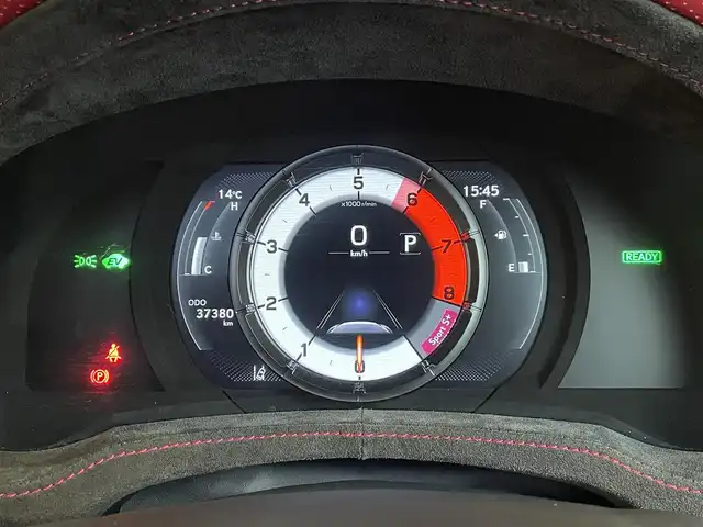 レクサス ＩＳ 300h Fスポーツ 愛知県 2020(令2)年 3.8万km ソニッククロム THINKDESIGNデモカー/THINKDESIGNレザーインテリア/シフトブーツ/シフトノ/ ニーパッド/アームレスト/メーターフード/メータークラスター/純正ナビ/フルセグTV/360度カメラ/サンルーフ/赤革/オレンジキャリパー