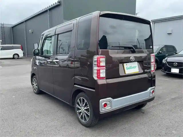 ダイハツ ウェイク X ファインセレクション SA 千葉県 2015(平27)年 9.8万km プラムブラウンクリスタルマイカ スマートアシスト/・衝突軽減ブレーキ/・横滑り防止装置/社外7インチナビ/CD BT フルセグ/バックカメラ/両側パワースライドドア/LEDオートライト/純正14インチアルミホイール/ステアリングスイッチ/ドアバイザー/プッシュスタート/スマートキー/ETC
