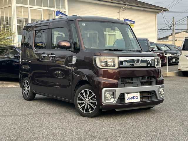 ダイハツ ウェイク X ファインセレクション SA 愛知県 2015(平27)年 9.8万km プラムブラウンクリスタルマイカ (株)IDOMが運営する【じしゃロン名古屋鳴海店】の自社ローン専用車両になりますこちらは現金またはオートローンご利用時の価格です。自社ローンご希望の方は別途その旨お申付け下さい/スマートアシスト/・衝突軽減ブレーキ/・横滑り防止装置/社外7インチナビ/CD BT フルセグ/バックカメラ/両側パワースライドドア/LEDオートライト/純正14インチアルミホイール/ステアリングスイッチ/ドアバイザー/プッシュスタート/スマートキー/ETC