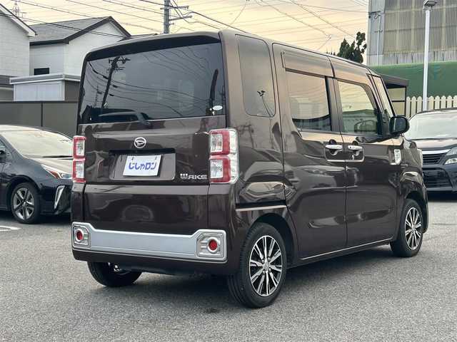 ダイハツ ウェイク X ファインセレクション SA 愛知県 2015(平27)年 9.8万km プラムブラウンクリスタルマイカ (株)IDOMが運営する【じしゃロン名古屋鳴海店】の自社ローン専用車両になりますこちらは現金またはオートローンご利用時の価格です。自社ローンご希望の方は別途その旨お申付け下さい/スマートアシスト/・衝突軽減ブレーキ/・横滑り防止装置/社外7インチナビ/CD BT フルセグ/バックカメラ/両側パワースライドドア/LEDオートライト/純正14インチアルミホイール/ステアリングスイッチ/ドアバイザー/プッシュスタート/スマートキー/ETC