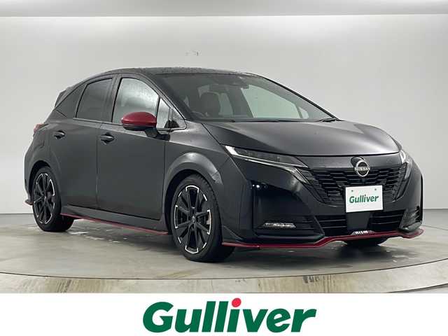 日産 オーラ ニスモ 愛知県 2022(令4)年 3.1万km スーパーブラック 純正9インチナビ/（Bluetooth/フルセグTV/AppleCarPlay/HDMI）/全周囲・バックカメラ/シーケンシャルウインカー/プロパイロット/衝突軽減システム/デジタルインナーミラー/純正ドライブレコーダー/ビルトインETC2.0/LEDヘッドライト/純正17インチAW/置くだけ充電/電子パーキングスイッチ/スマートキー＆プッシュスタート
