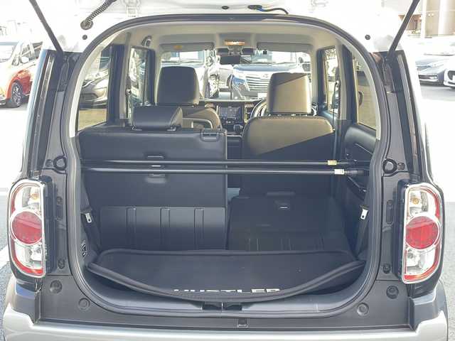 スズキ ハスラー Jスタイル Ⅱ ターボ 静岡県 2017(平29)年 5.4万km ブルーイッシュブラックパール ターボ/社外ナビ（AVIC-RZ900ZS）/CD/DVD再生可能/Bluetooth/フルセグTV/バックカメラ/パドルシフト/ETC/LEDヘッドライト/純正アルミホイール/ハーフレザーシート/シートヒーター/USB２口有り/アイドリングストップ/横滑り防止/衝突軽減ブレーキ/オートライト/スペアキー有り/保証書/取扱説明書