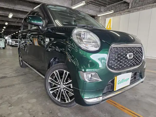 ダイハツ キャスト スタイル G VS SAⅢ 宮崎県 2020(令2)年 4.3万km ダークエメラルドマイカ 〇ワンオーナー/〇社外ナビ/〇フルセグTV/〇バックカメラ/〇ドライブレコーダー/〇ETC/〇スマートアシスト３/〇アイドリングストップ/〇LEDヘッドランプ/〇オートライト/〇オートエアコン/〇純正15インチアルミ/〇シートヒーター/〇キーフリーシステム/〇禁煙車