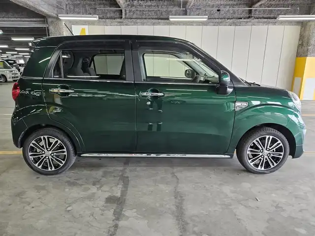 ダイハツ キャスト スタイル G VS SAⅢ 宮崎県 2020(令2)年 4.3万km ダークエメラルドマイカ 〇ワンオーナー/〇社外ナビ/〇フルセグTV/〇バックカメラ/〇ドライブレコーダー/〇ETC/〇スマートアシスト３/〇アイドリングストップ/〇LEDヘッドランプ/〇オートライト/〇オートエアコン/〇純正15インチアルミ/〇シートヒーター/〇キーフリーシステム/〇禁煙車