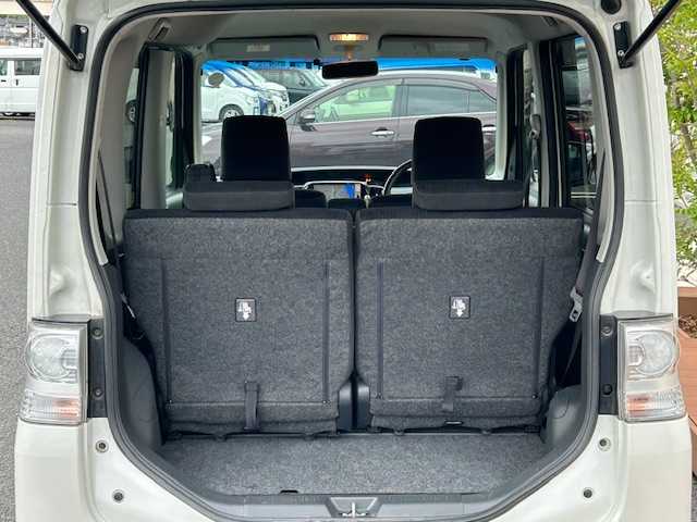ダイハツ タント カスタム X 茨城県 2013(平25)年 13.2万km 白 社外ナビ/（FM/AM/BT/フルセグ） /スマートキー /バックカメラ /キセノンヘッドライト /アイドリングストップ /パワーステアリング /パワーウィンドウ /盗難防止装 /純正フロアマット /純正アルミホイール /ETC