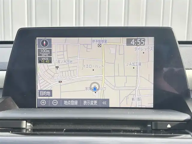 トヨタ クラウン ハイブリッド RS アドバンス 愛媛県 2019(平31)年 3.9万km ホワイトパールクリスタルシャイン 純正メーカーナビ/バックカメラ/ドラレコ前後/クルーズコントロール追従有/ビルトインETC/Bluetooth/レザーシート/前席シートヒーター/前席エアシート/TOM’Sエアロ（フロント、リア）/コーナーセンサー/純正フロアマット/純正18インチAW/カードスペアキー/オートLEDヘッドライト