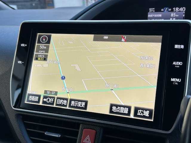トヨタ ヴォクシー ZS 煌 道東・釧路十勝 2018(平30)年 6.5万km ホワイトパールクリスタルシャイン ４WD/純正10インチSDナビ/(NSZN-Z66T)/CD/DVD/BT/MSV/フルセグTV/バックカメラ/クルーズコントロール/純正ドライブレコーダー/両側パワースライドドア/LEDヘッドライト/オートライト/オートマチックハイビーム/ETC/衝突軽減ブレーキ/デアイサー /純正エンジンスターター