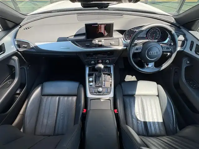 アウディ Ａ６ 2．8 FSI クワトロ Sライン 石川県 2013(平25)年 7万km アイビスホワイト BOSE/純正HDDナビ/4WD/衝突軽減/コーナーセンサー/ドライブレコーダー/アダプティブクルーズコントロール/横滑り防止装置/バックカメラ/電動パーキングブレーキ/電動リアゲート/ETC/メモリー付きパワーシート/運転席・助手席シートヒーター/ミラーヒーター/（AM/FM/CD/DVD/フルセグTV/Bluetooth）/LEDヘッドライト