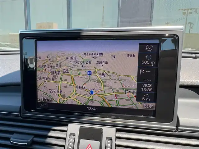 アウディ Ａ６ 2．8 FSI クワトロ Sライン 石川県 2013(平25)年 7万km アイビスホワイト BOSE/純正HDDナビ/4WD/衝突軽減/コーナーセンサー/ドライブレコーダー/アダプティブクルーズコントロール/横滑り防止装置/バックカメラ/電動パーキングブレーキ/電動リアゲート/ETC/メモリー付きパワーシート/運転席・助手席シートヒーター/ミラーヒーター/（AM/FM/CD/DVD/フルセグTV/Bluetooth）/LEDヘッドライト