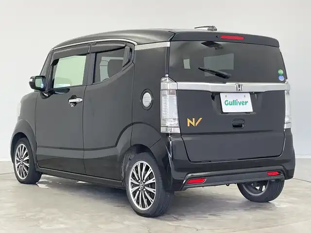 ホンダ Ｎ ＢＯＸ スラッシュ X ターボパッケージ 新潟県 2016(平28)年 8.4万km スマートブラック 純正メモリナビ/（BT/FM/AM/フルセグTV)/バックカメラ/ステアリングスイッチ/ステアリングヒーター/パドルシフト/シートヒーター/置くだけ充電/ウィンカーミラー/電格ミラー/ドアバイザー