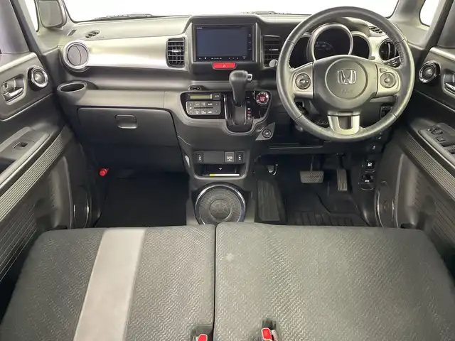 ホンダ Ｎ ＢＯＸ スラッシュ X ターボパッケージ 新潟県 2016(平28)年 8.4万km スマートブラック 純正メモリナビ/（BT/FM/AM/フルセグTV)/バックカメラ/ステアリングスイッチ/ステアリングヒーター/パドルシフト/シートヒーター/置くだけ充電/ウィンカーミラー/電格ミラー/ドアバイザー