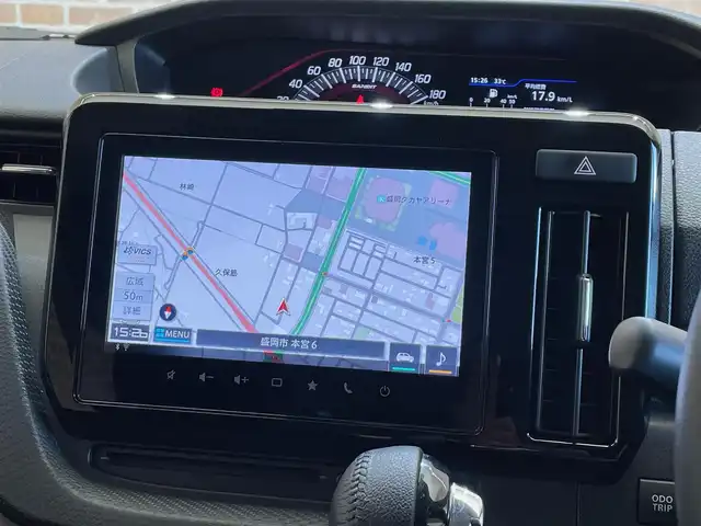スズキ ソリオ バンディット HV MV 岩手県 2022(令4)年 2万km メロウディープレッドパール/ブラック ワンオーナー/４WD/衝突被害軽減システム/片側パワースライドドア/全方位モニター/横滑り防止装置/アイドリングストップ/クルーズコントロール/フルセグTV/コーナーセンサー/レーンアシスト/シートヒーター/純正ナビ/純正アルミホイール１５インチ/純正LEDヘッドライト/オートライト/オートマチックハイビーム