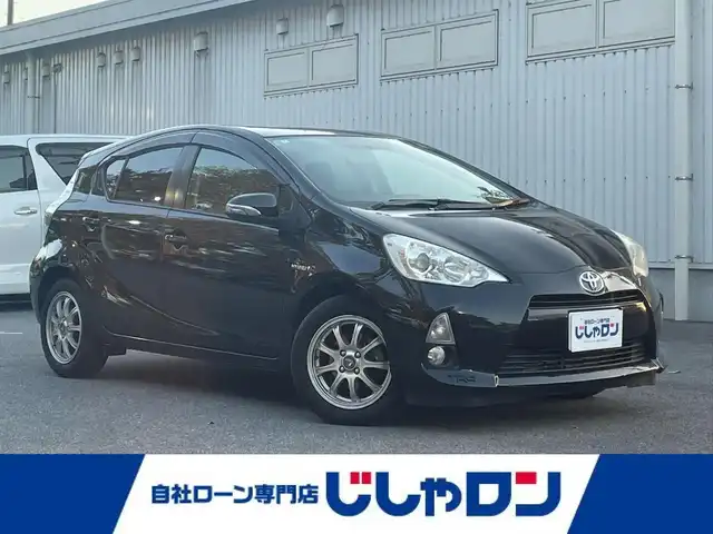 トヨタ アクア G ブラックソフトレザーセレ 栃木県 2014(平26)年 11.4万km ブラックマイカ (株)IDOMが運営する【じしゃロン宇都宮店】の自社ローン専用車両になります。こちらは現金またはオートローンご利用時の価格です。自社ローンご希望の方は別途その旨お申付け下さい/社外ナビ/バックカメラ/ＥＴＣ/フルセグ/ＤＶＤ/レザーシート/スマートキー/スペアキー/プッシュボタンスタート/アイドリングストップ/社外アルミホイール/オートライト/フォグライト