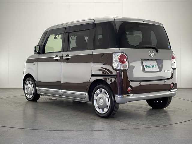 ダイハツ ムーヴ キャンバス G ブラックインテリア リミテッド SAⅢ 宮崎県 2020(令2)年 3万km スムースグレーマイカメタリック/プラムブラウンクリスタルマイカ 2トーン 禁煙車/衝突被害軽減ブレーキ/社外ナビTV/（ケンウッド/MDV-D307BT/CD/Bluetooth/AUX/FMAM/ワンセグTV)/社外ドライブレコーダー/社外ETC/純正LEDオートライト/純正LEDフォグ/純正セキュリティアラーム/純正フロアマット/両側電動スライドドア/オートマチックハイビーム/クリアランスソナー/エコアイドル/オートエアコン/オート電動格納ミラー/本革巻ハンドル/スマートキー/プッシュエンジンスタート/スペアキー/取扱い説明書