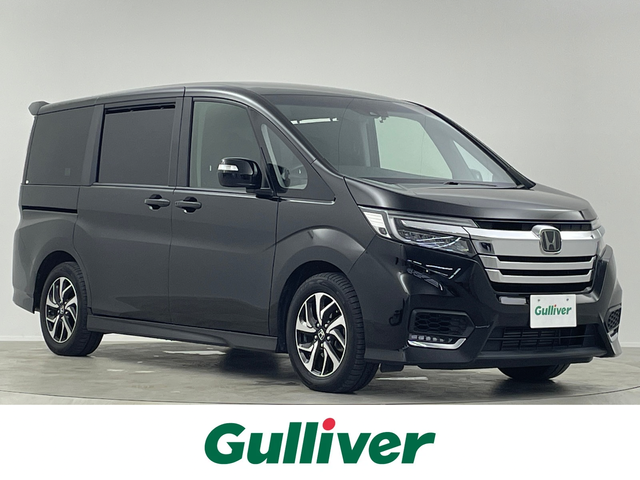 ホンダ ステップワゴン スパーダ ホンダセンシング 埼玉県 2018(平30)年 5万km プレミアムスパークルブラックパール 純正９型ナビ　１１．６型フリップダウンモニター　バックカメラ　両側パワースライドドア　ビルトインＥＴＣ　ＬＥＤヘッドライト　フルセグ　Ｂｌｕｅｔｏｏｔｈ　ウォークスルー　ＭＴモード付　衝突軽減