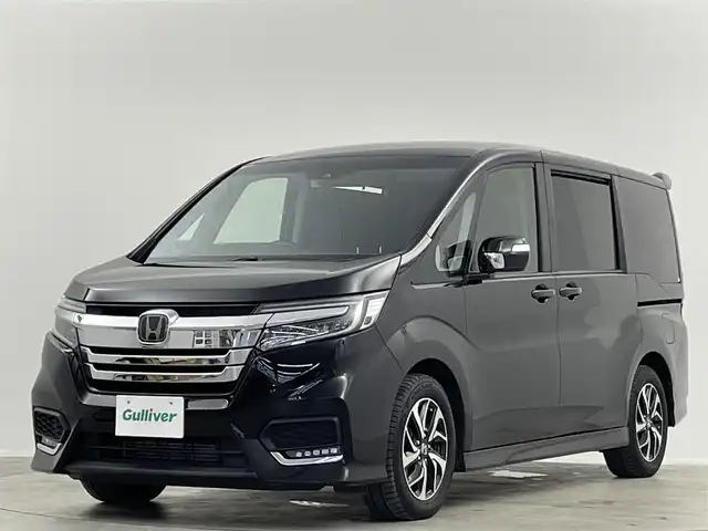 ホンダ ステップワゴン スパーダ ホンダセンシング 埼玉県 2018(平30)年 5万km プレミアムスパークルブラックパール 純正９型ナビ　１１．６型フリップダウンモニター　バックカメラ　両側パワースライドドア　ビルトインＥＴＣ　ＬＥＤヘッドライト　フルセグ　Ｂｌｕｅｔｏｏｔｈ　ウォークスルー　ＭＴモード付　衝突軽減