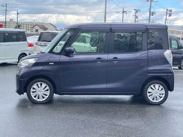 日産 デイズ ルークス X 青森県 2014(平26)年 7.4万km プレミアムパープルP 4WD/カーオーディオ/(AM/FM/AUX/CD)/片側パワースライドドア/チップアップシート/シートーヒーター（運転席）/純正フロアマット/ハロゲンライト/ドアバイザー/エアバッグダブル/パワーウィンドウ/パワーステアリング/スマートキー×1/取扱説明書/保証書