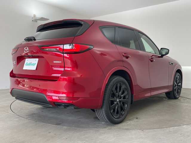 マツダ ＣＸ－６０ XD HV エクスクルーシブスポーツ 兵庫県 2022(令4)年 2.1万km ソウルレッドクリスタルM ・BOSEサウンドシステム/・i-ACTIVSENSE/・クルージング＆トラフィックサポート/・ステアリングアシスト/・車間制御/・交通標識認識システム/・速度標識警報/・前側方接近車両検知/・後側方接近車両検知/・ブラインドスポットモニター/・降車時警告/・ディスタンス＆スピードアラート/・レーンキープアシスト/・スマートブレーキサポート（前進後退時）/・左右接近物検知/・AT誤発進抑制制御（前進後退時）/・緊急時車線維持支援/・ロードキープアシスト/・ドライバー異常時対応システム/・オートマチックハイビーム/・純正12.3インチナビ＆TV＆BT＆HDMI＆Applecarplay/・全方位カメラ/・レザーシート/・前席パワーシート/・運転席メモリーシート/・前席シートベンチレーション/・全席シートヒーター/・純正前後ドライブレコーダー/・ステアリングヒーター/・純正20インチアルミホイール/・ステアリングスイッチ/・ハンズフリーパワーバックドア/・ビルトインETC/・AC100V電源/・アイドリングストップ/・横滑り防止装置