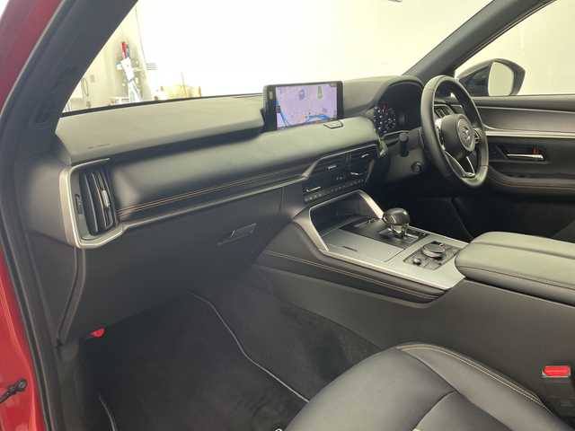 マツダ ＣＸ－６０ XD HV エクスクルーシブスポーツ 兵庫県 2022(令4)年 2.1万km ソウルレッドクリスタルM ・BOSEサウンドシステム/・i-ACTIVSENSE/・クルージング＆トラフィックサポート/・ステアリングアシスト/・車間制御/・交通標識認識システム/・速度標識警報/・前側方接近車両検知/・後側方接近車両検知/・ブラインドスポットモニター/・降車時警告/・ディスタンス＆スピードアラート/・レーンキープアシスト/・スマートブレーキサポート（前進後退時）/・左右接近物検知/・AT誤発進抑制制御（前進後退時）/・緊急時車線維持支援/・ロードキープアシスト/・ドライバー異常時対応システム/・オートマチックハイビーム/・純正12.3インチナビ＆TV＆BT＆HDMI＆Applecarplay/・全方位カメラ/・レザーシート/・前席パワーシート/・運転席メモリーシート/・前席シートベンチレーション/・全席シートヒーター/・純正前後ドライブレコーダー/・ステアリングヒーター/・純正20インチアルミホイール/・ステアリングスイッチ/・ハンズフリーパワーバックドア/・ビルトインETC/・AC100V電源/・アイドリングストップ/・横滑り防止装置