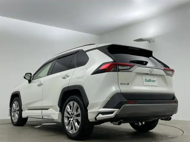 トヨタ ＲＡＶ４ G Zパッケージ 岡山県 2021(令3)年 2.8万km ホワイトパールクリスタルシャイン モデリスタエアロ/アラウンドビューモニター/レーダークルーズコントロール/合皮シート/ビルトインETC/LEDヘッドライト/オートハイビーム/フォグランプ/4WD/ダウンヒルアシスト/シートヒーター/ステアリングヒーター/デジタルインナーミラー/置くだけ充電/ドライブレコーダー/ブラインドスポットモニター/純正９インチナビ/（Bluetooth/フルセグTV/社外HDMI）/衝突軽減ブレーキシステム/USB接続/踏み間違い防止装置/コーナーセンサー