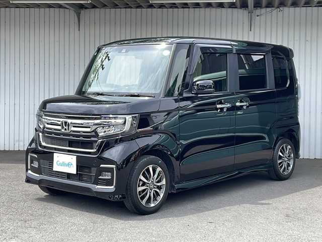 ホンダ Ｎ ＢＯＸ カスタム L 長野県 2021(令3)年 1.2万km クリスタルブラックパール ホンダセンシング /ケンウッドメモリナビフルセグ/バックカメラ/ETC/両側パワースライドドア/シートヒーター /純正１４インチアルミ/社外フロアマット