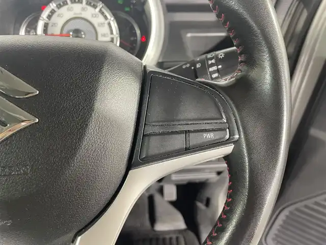 スズキ スペーシア カスタム HYBRID XS 沖縄県 2020(令2)年 4万km アフタヌーングリーン 禁煙車　/社外オーディオ　/（ＢＴ　ＵＳＢ　ＡＵＸ）/両側パワースライドドア　/コーナーセンサー　/レーンアシスト　/衝突軽減システム　/ハーフレザー　/シートヒーター　/純正アルミホイール　/ＬＥＤヘッドライト/オートライト/スマートキー/スペアキー
