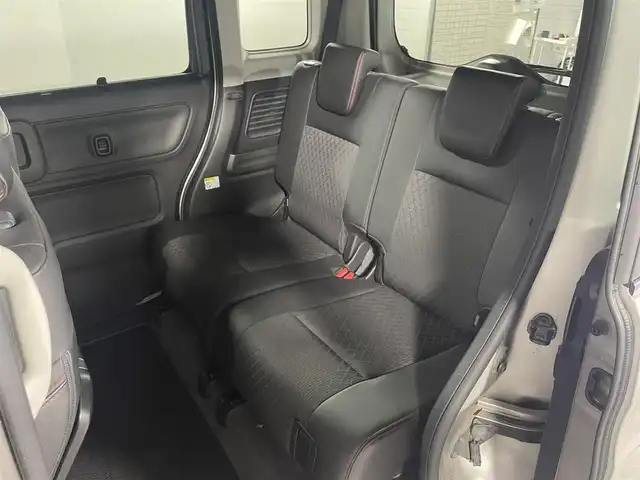 スズキ スペーシア カスタム HYBRID XS 沖縄県 2020(令2)年 4万km アフタヌーングリーン 禁煙車　/社外オーディオ　/（ＢＴ　ＵＳＢ　ＡＵＸ）/両側パワースライドドア　/コーナーセンサー　/レーンアシスト　/衝突軽減システム　/ハーフレザー　/シートヒーター　/純正アルミホイール　/ＬＥＤヘッドライト/オートライト/スマートキー/スペアキー