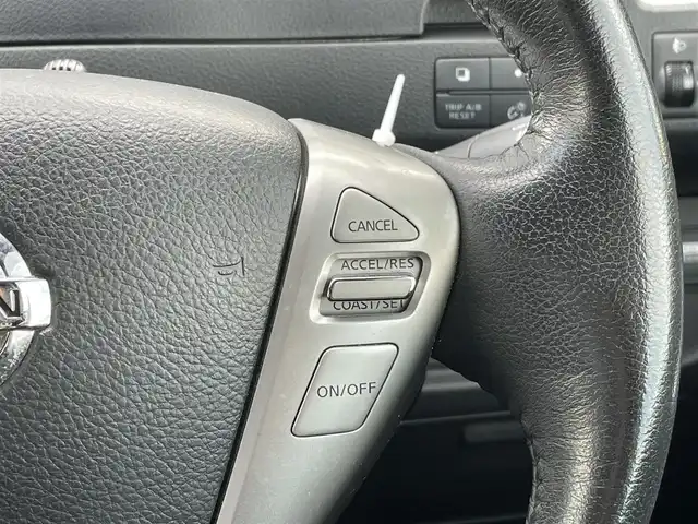 日産 セレナ ハイウェイスター Sハイブリッド 東京都 2013(平25)年 4.9万km オーロラモーヴ 純正ナビ（MM112-W）/CD/AM/FM/SD/iPod/TV/AUX/バックカメラ/左側パワースライドドア/クルーズコントロール/前後ドライブレコーダー（WHSR-510)/純正16インチAW/プッシュスタート/スマートキー