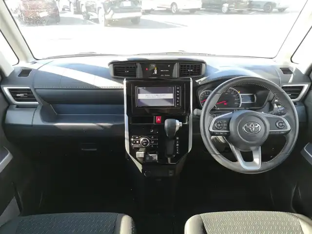 トヨタ ルーミー カスタムG 茨城県 2022(令4)年 2.6万km ブラックマイカメタリック 純正ナビ/【AM・FM・CD・DVD・TV・SD・BT・USB・HDMI】/レーダークルコン/ETC/全方位カメラ/前後ドラレコ/前後コーナーセンサー/ステリモ/両側パワスラ/ブレーキホールド/アイドリングストップ/オートライト/オートハイビーム/Fフォグ/LEDライト