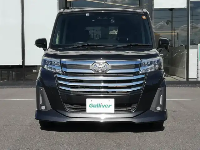 トヨタ ルーミー カスタムG 茨城県 2022(令4)年 2.6万km ブラックマイカメタリック 純正ナビ/【AM・FM・CD・DVD・TV・SD・BT・USB・HDMI】/レーダークルコン/ETC/全方位カメラ/前後ドラレコ/前後コーナーセンサー/ステリモ/両側パワスラ/ブレーキホールド/アイドリングストップ/オートライト/オートハイビーム/Fフォグ/LEDライト