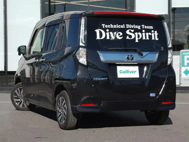 トヨタ ルーミー カスタムG 茨城県 2022(令4)年 2.6万km ブラックマイカメタリック 純正ナビ/【AM・FM・CD・DVD・TV・SD・BT・USB・HDMI】/レーダークルコン/ETC/全方位カメラ/前後ドラレコ/前後コーナーセンサー/ステリモ/両側パワスラ/ブレーキホールド/アイドリングストップ/オートライト/オートハイビーム/Fフォグ/LEDライト