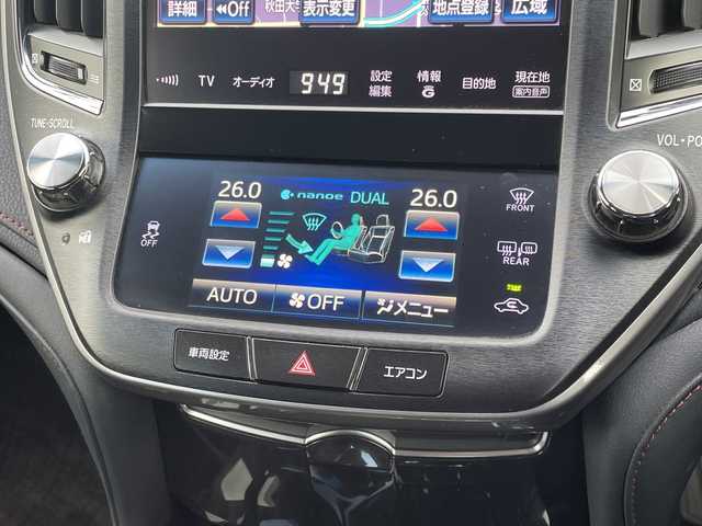 トヨタ クラウン アスリート S 秋田県 2013(平25)年 10.5万km ブラック 純正ナビ/Bluetooth/TV(フルセグ)/CD/DVD/クルコン /コーナーセンサー　/バックカメラ　/パノラミックムーンルーフ /パワーシート　/ドラレコ　/社外フロアマット　/オートライト　/ETC(ビルトイン) /ABS　/純正エアロ　/社外アルミホイール