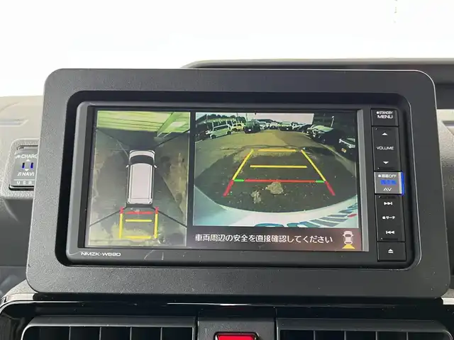 ダイハツ タント カスタム RS 高知県 2019(令1)年 5.4万km シャイニングホワイトパール 純正ナビ/CD/DVD /Bluetooth接続　/フルセグTV/アラウンドビューモニター/両側パワースライドドア/ドライブレコーダー/ETC/レーダークルーズコントロール/LEDヘッドライト/スマートキー
