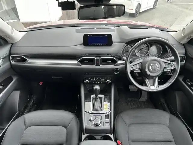 マツダ ＣＸ－５ XD プロアクティブ 静岡県 2019(令1)年 1.4万km ソウルレッドクリスタルM アイ・アクティブセンス/純正ナビ/・フルセグ/Bluetooth/DVD/ヘッドアップディスプレイ/全周囲カメラ/前後ドライブレコーダー/ETC/クルーズコントロール追従有/革巻きステアリング/・ステアリングスイッチ/シートヒーターD/N/ハンドルヒーター/オートライト/スマートキー/・プッシュスタート/LEDヘッドライト/・フォグランプ/電動格納ミラー/電動リアゲート/ウインカーミラー/純正アルミホイール/純正フロアマット/純正ドアバイザー