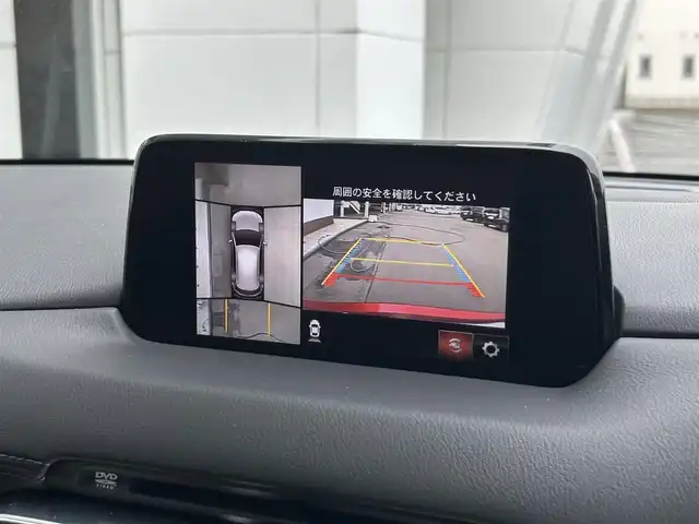 マツダ ＣＸ－５ XD プロアクティブ 静岡県 2019(令1)年 1.4万km ソウルレッドクリスタルM アイ・アクティブセンス/純正ナビ/・フルセグ/Bluetooth/DVD/ヘッドアップディスプレイ/全周囲カメラ/前後ドライブレコーダー/ETC/クルーズコントロール追従有/革巻きステアリング/・ステアリングスイッチ/シートヒーターD/N/ハンドルヒーター/オートライト/スマートキー/・プッシュスタート/LEDヘッドライト/・フォグランプ/電動格納ミラー/電動リアゲート/ウインカーミラー/純正アルミホイール/純正フロアマット/純正ドアバイザー