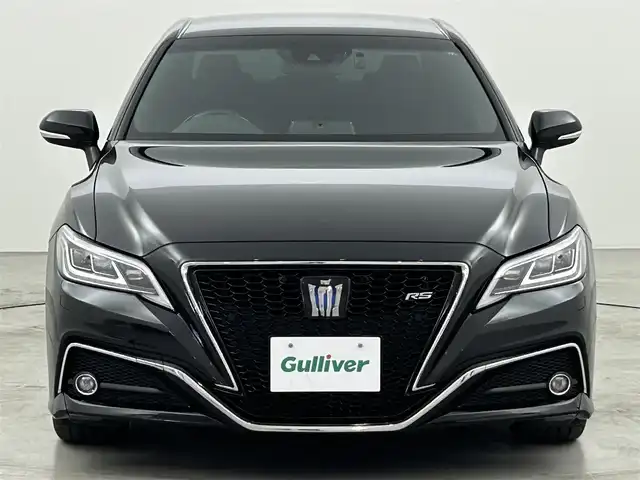 トヨタ クラウン ハイブリッド RS 福岡県 2019(平31)年 7.5万km プレシャスブラックパール 純正ナビ　/バックカメラ　/ＥＴＣ２．０　/ドラレコ　/ＡＣＣ　/コーナーセンサー　/衝突軽減　/レーンキープ　/ＢＳＭ　/ＰＫＳＢ　/ＲＣＴＡ　/ＨＵＤ　/ＭＴモード付き　/パワーシート　/シートヒーター　/ステアリングヒーター