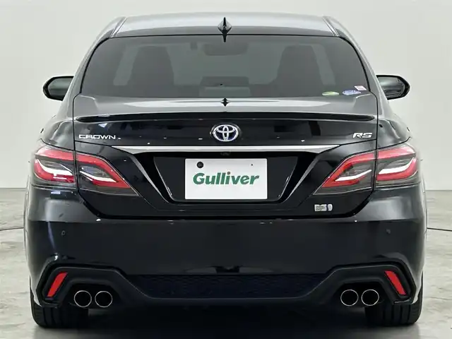 トヨタ クラウン ハイブリッド RS 福岡県 2019(平31)年 7.5万km プレシャスブラックパール 純正ナビ　/バックカメラ　/ＥＴＣ２．０　/ドラレコ　/ＡＣＣ　/コーナーセンサー　/衝突軽減　/レーンキープ　/ＢＳＭ　/ＰＫＳＢ　/ＲＣＴＡ　/ＨＵＤ　/ＭＴモード付き　/パワーシート　/シートヒーター　/ステアリングヒーター