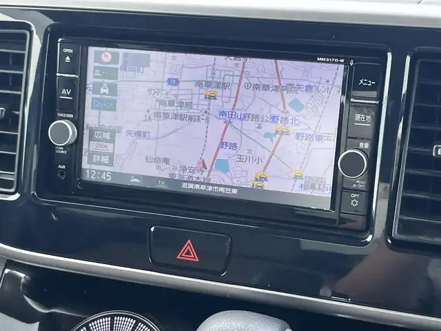 日産 デイズ ルークス HWS X Vセレクション 滋賀県 2017(平29)年 4.4万km プレミアムパープルP 禁煙車/純正ナビ/CD.DVD.Bluetooth.フルセグ/アラウンドビューモニター/衝突軽減ブレーキ/両側パワースライドドア/ハーフレザーシート/アイドリングストップ/オートライト/オートハイビーム/LEDヘッドライト/ステアリングスイッチ/ETC/前方ドライブレコーダー/テレビキャンセラー/スマートキー