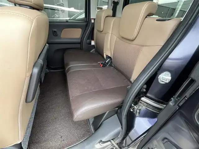 日産 デイズ ルークス HWS X Vセレクション 滋賀県 2017(平29)年 4.4万km プレミアムパープルP 禁煙車/純正ナビ/CD.DVD.Bluetooth.フルセグ/アラウンドビューモニター/衝突軽減ブレーキ/両側パワースライドドア/ハーフレザーシート/アイドリングストップ/オートライト/オートハイビーム/LEDヘッドライト/ステアリングスイッチ/ETC/前方ドライブレコーダー/テレビキャンセラー/スマートキー
