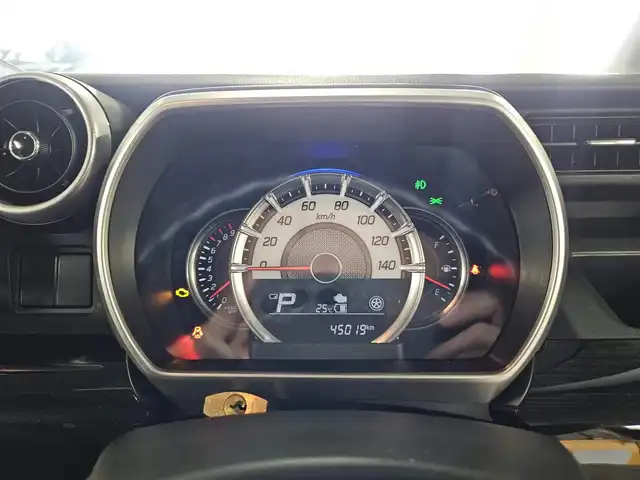 スズキ スペーシア カスタム HYBRID GS 愛媛県 2018(平30)年 4.5万km ブルーイッシュブラックパール3 ワンオーナー/パナソニックナビ/フルセグTV/パワースライドドア(片側)/ETC/ドライブレコーダー/パーキングセンサー/セーフティサポート/・デュアルセンサーブレーキサポート/・後退時ブレーキサポート/・誤発進抑制機能(前後)/・車線逸脱警報機能/・ふらつき警報機能/・先行車発進お知らせ機能/・ハイビームアシスト/LEDヘッドランプ/ステアリングスイッチ/運転席シートヒーター/純正14インチアルミホイール/キーレスプッシュスタートシステム/禁煙車