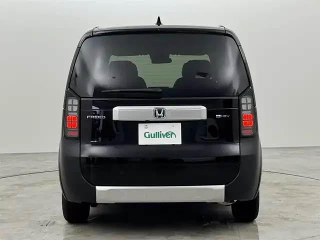 ホンダ フリード ハイブリット e:HEV クロスター 福岡県 2025(令7)年 0.1千km クリスタルブラックパール 登録済未使用車　/純正９型ナビ　/バックカメラ　/コーナーセンサー　/アダプティブクルコン　/衝突軽減ブレーキ　/レーンキープ　/アクセル踏み間違い防止　/ＢＳＭ　/両側電動スライドドア　/ハーフレザー　/シートヒーター　/ＬＥＤ