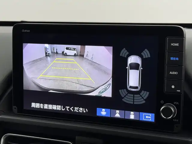 ホンダ フリード ハイブリット e:HEV クロスター 福岡県 2025(令7)年 0.1千km クリスタルブラックパール 登録済未使用車　/純正９型ナビ　/バックカメラ　/コーナーセンサー　/アダプティブクルコン　/衝突軽減ブレーキ　/レーンキープ　/アクセル踏み間違い防止　/ＢＳＭ　/両側電動スライドドア　/ハーフレザー　/シートヒーター　/ＬＥＤ