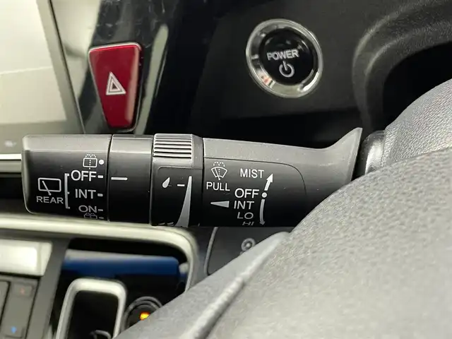 ホンダ ステップワゴン スパーダ ハイブリッド G EX ホンダセンシング 熊本県 2017(平29)年 5.4万km オブシダンブルーパール 禁煙車　/純正ナビVXM-185VFNi（ＣＤ・ＤＶＤ・フルセグ・ＢＴ・ＳＤ・ＵＳＢ）/全周囲カメラ　/純正前方ドライブレコーダー　/両側パワースライドドア　/レーダークルーズコントロール　/衝突軽減ブレーキ　/レーンキープアシスト/横滑り防止/アイドリングストップ/純正フロアマット/純正１６インチAW/オートライト/オートマチックハイビーム/LEDヘッドライト/フォグライト/スマートキー/プッシュスタート/取扱説明書