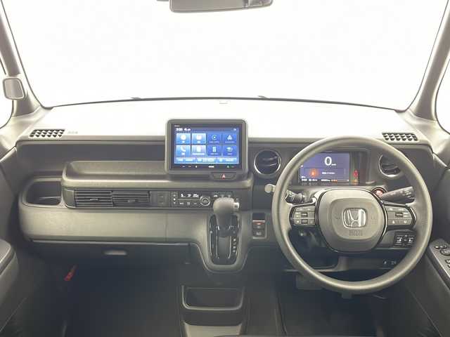 ホンダ Ｎ ＢＯＸ カスタム 千葉県 2024(令6)年 0.4万km クリスタルブラックパール Gathersディスプレイオーディオ/Honda SENSING/追従クルーズコントロール/レーンキープアシスト/衝突軽減ブレーキ/オートマチックハイビーム/LEDヘッドライト/バックカメラ/前側ドライブレコーダー/ビルトインETC/前席シートヒーター/スマートキー/プッシュスタート