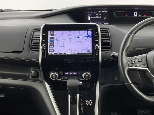 日産 セレナ ハイウェイスター 新潟県 2017(平29)年 4.8万km ダイヤモンドブラック プッシュスタート/純正ナビ(CD/DVD/Bluetooth)　/バックモニター　/フルセグＴＶ　/両側スライドドア　/Ｂｌｕｅｔｏｏｔｈ接続　/クルーズコントロール　　/ＬＥＤオートライト　/純正ＡＷ　/アイドリングストップ　/電格ミラー　/取扱説明書