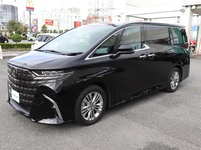 トヨタ アルファード Z 神奈川県 2024(令6)年 1.1万km ブラック ワンオーナー/デジタルインナーミラー/ETC2.0/ムーンルーフ/パワーサンシェード/ブラインドスポットモニター/前後ドラレコ/置くだけ充電/カラーヘッドアップディスプレイ/エアーシート/シートヒーター/225/60R18/純正18インチAW/スペアタイヤ/スペアスマートキー/TOYOTA純正メモリナビ/フルセグテレビ/バックカメラ/アイドリングストップ/ウィンカーミラー/クルーズコントロール(追従機能付き)/ドアバイザー/プッシュスタート/両側パワースライドドア/純正フロアマット/コーナーセンサー前後/保証書/取説/記録簿(R7/全ディーラー)