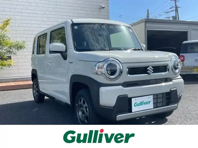 スズキ ハスラー HYBRID G 茨城県 2025(令7)年 0.1千km ソフトベージュメタリック 衝突軽減装置　/コーナーセンサー前後　/レーダークルーズコントロール　/レーンキープアシスト　/プッシュスタート　/シートヒーター　/ＬＥＤライト　/アイドリングストップ　/電動格納ミラー　/純正１５インチアルミ