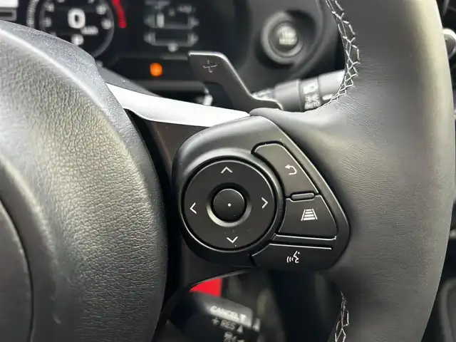 トヨタ ＧＲ８６ RZ 福島県 2024(令6)年 0.5万km クリスタルホワイトパール アイサイトコアテクノロジー/プリクラッシュブレーキ/後退時ブレーキアシスト/誤発進抑制制御/全車速追従機能付きクルーズコントロール/後側方警戒支援システム/ハイビームアシスト/社外ディスプレイオーディオ/【USB/BT】/バックカメラ/ETC/前席シートヒーター/パドルシフト/ステアリングリモコン/LEDオートライト/社外フロアマット