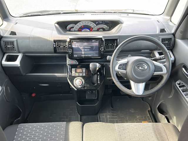 ダイハツ ウェイク G ターボ　レジャーエディション SA Ⅲ 岐阜県 2018(平30)年 8万km ブラックマイカメタリック 登録時走行距離79191km/純正８型ナビ/全方位カメラ/バックカメラ/ターボ/禁煙車/ワンセグＴＶ/両側パワースライドドア/純正フロアマット/純正アルミホイール/プッシュスタート/スマートキー/スペアキー/レーンキープアシスト/USB入力端子/オートライト/CDチェンジャー/コーナーセンサー/アイドリングストップ